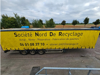 סמיטריילר עם וילונות צד Lecitrailer BPW - DISC - 385/65R22.5: תמונה 4