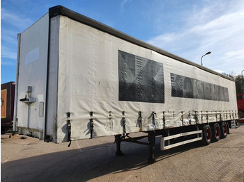 סמיטריילר עם וילונות צד VAN HOOL