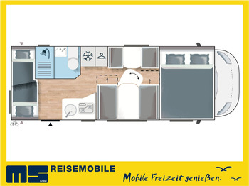 רכב ממונע Alcove CHAUSSON C656 First Line