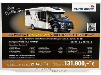 רכב ממונע חצי-משולב EURA MOBIL
