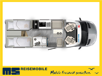 רכב ממונע חצי-משולב Eura Mobil XTURA 686 EF / MODELL 2025 / 4x4- FERNREISEMOBIL: תמונה 2