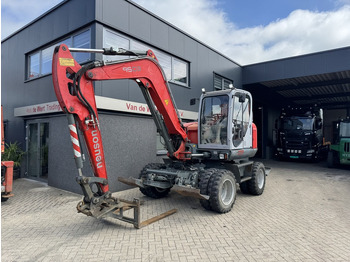 עגורן נייד Neuson 9503 WD Mobiele Kraan 2009 Palletvork, Stenenklem, 2x Bak 8860hours Deutz Diesel: תמונה 2