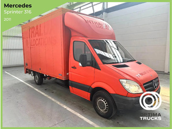 כלי רכב מסחרי עם תיבה MERCEDES-BENZ Sprinter 316