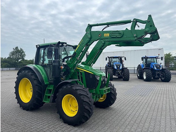 טרקטור חקלאי John Deere 6100M CQ 40KM + VOORLADER 2020 2590 UUR!!!: תמונה 2