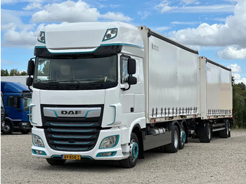 משאית וילונות צד DAF XF 480