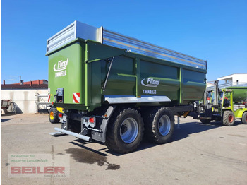 מסיר פסולת/ קרון נגרר חקלאי FLIEGL