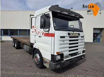 משאית צד נופל/ שטוחה SCANIA 113