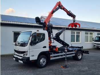 חָדָשׁ משאית הרמת וו, משאית מנוף FUSO FUSO 9C18 City Abrollkipper + Z-Kran Recycling: תמונה 2