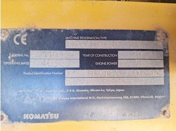 משאית סלעים/ מסיר פסולת קשיח KOMATSU HD605-7EO: תמונה 5