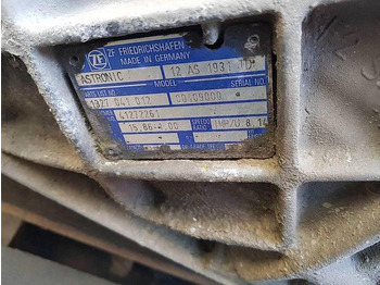 חלקי חילוף Transmission Astronic 12AS 1931 TD: תמונה 2 חלקי חילוף Transmission Astronic 12AS 1931 TD: תמונה 2
