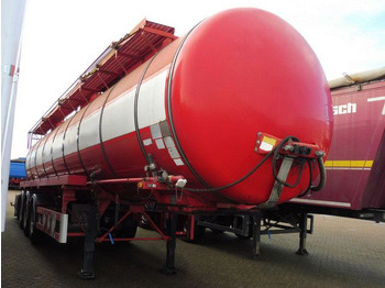 סמיטריילר מכל Kässbohrer Isoliert, Chemie, V2A, 32m³,Kompresor,Alu-Felgen: תמונה 2