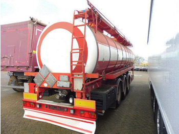 סמיטריילר מכל Kässbohrer Isoliert, Chemie, V2A, 32m³,Kompresor,Alu-Felgen: תמונה 4