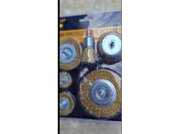 כלי/ ציוד 9X BROSSES EN ACIER AVEC GOUPILLE: תמונה 4
