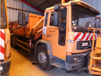משאית צד נופל/ שטוחה VOLVO FL6