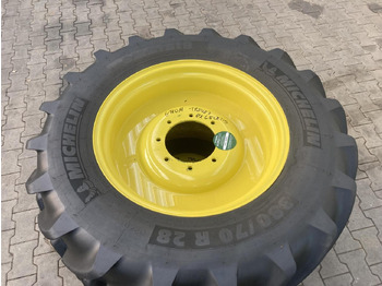 צמיג עבור מכונה חקלאית Michelin 380/70R28: תמונה 2