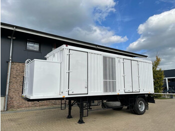 ערכת גנרטורים Cummins KTTA 19 G Leroy Somer 450 kVA Supersilent Mobiele generatorset op aanhanger: תמונה 3