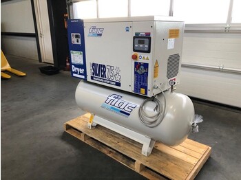 חָדָשׁ מדחס אוויר Fiac New Silver D 7.5 / 300 Silent 5.5 kW 720 L / min 10 bar Elektrische Schroefcompressor met ketel en droger: תמונה 5