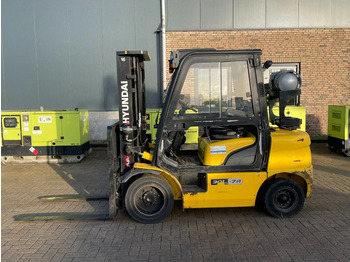 מלגזת LPG Hyundai 30L-7A 3 ton Triplex Sideshift Positioner LPG Heftruck: תמונה 2