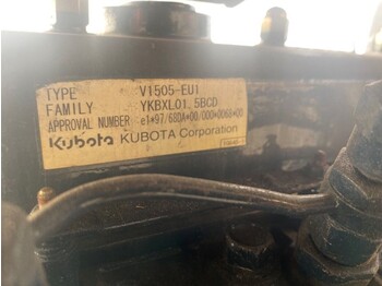 ערכת גנרטורים Kubota V1505 Vrachtwagen aggregaat 12.5 kVA generatorset: תמונה 4