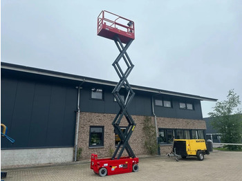 חָדָשׁ מעלית מספריים MAGNI ES1008 AC Elektra Schaarhoogwerker 10 meter werkhoogte NEW: תמונה 3