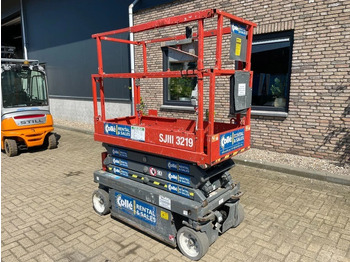 זרוע מרפקי Skyjack SJIII 3219 Elektra Schaarhoogwerker 7.6 meter werkhoogte: תמונה 3