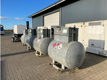 מכל אחסון dieseltank Rietberg 1000 liter Dieseltank Gegalvaniseerd IBC met keuring !: תמונה 4
