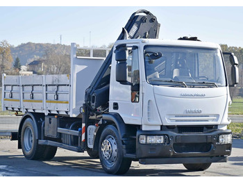 מזהיר, משאית מנוף Iveco Eurocargo 180E28 *HIAB 122 B-2 DUO* TOPZUSTAND: תמונה 4