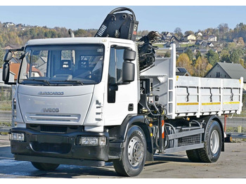 מזהיר, משאית מנוף Iveco Eurocargo 180E28 *HIAB 122 B-2 DUO* TOPZUSTAND: תמונה 3