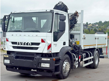 מזהיר, משאית מנוף Iveco STRALIS 330 *HIAB 144 BS-3 HIDUO* TOPZUSTAND: תמונה 3