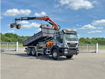 משאית מנוף, מזהיר Iveco TRAKKER 410*Kipper 5,20m*ATLAS 165.2E * FUNK/6x4 Iveco TRAKKER 410*Kipper 5,20m*ATLAS 165.2E * FUNK/6x4: תמונה 2