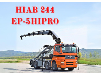 משאית הרמת וו MAN TGA 35.480