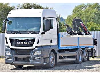 משאית מנוף MAN TGX 26.440 Pritsche 6,20 m+HIAB 122 HIDUO/FUNK: תמונה 3