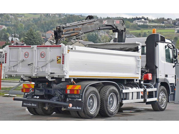 מזהיר, משאית מנוף Mercedes-Benz ACTROS 2641 * HIAB 144 B-2 DUO * 6x4 *TOPZUSTAND: תמונה 4