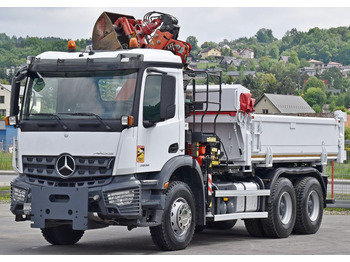 משאית מנוף, מזהיר Mercedes-Benz AROCS 2635* FASSI F165AZ.0.22 + FUNK * 6x4: תמונה 5