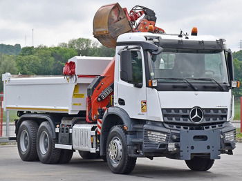 משאית מנוף, מזהיר Mercedes-Benz AROCS 2635* FASSI F165AZ.0.22 + FUNK * 6x4: תמונה 4