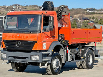 משאית מנוף Mercedes-Benz AXOR 1829 * HIAB 1111 HIDUO + FUNK * TOP * 4x4: תמונה 3
