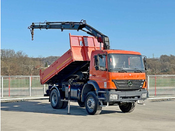 משאית מנוף Mercedes-Benz AXOR 1829 * HIAB 1111 HIDUO + FUNK * TOP * 4x4: תמונה 2
