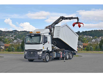 משאית מנוף, מזהיר Renault C460* ABROLLKIPPER *KESLA 21172 * TOPZUSTAND: תמונה 2