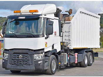משאית מנוף, מזהיר Renault C460* ABROLLKIPPER *KESLA 21172 * TOPZUSTAND: תמונה 4