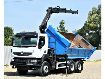 משאית מנוף, מזהיר Renault KERAX 370 DXI* HIAB 122B-3 HIDUO/FUNK * 6x4: תמונה 3