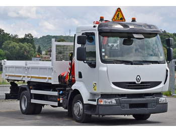משאית מנוף, מזהיר Renault MIDLUM 220 DXI *KIPPER 4,20m *FASSI F65A.22: תמונה 3
