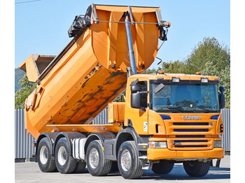 מזהיר Scania P360 Kipper * 8x4 * TOPZUSTAND !: תמונה 4