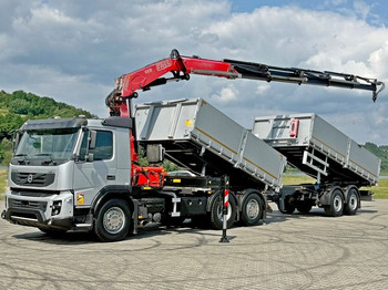 משאית מנוף Volvo FMX 420* FASSI F275.2.25 + FUNK + Anhänger / TOP: תמונה 2