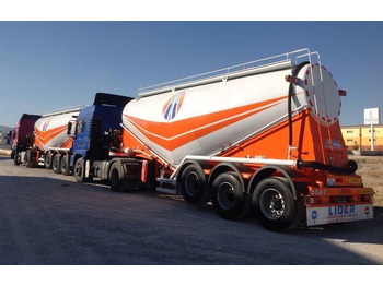 חָדָשׁ סמיטריילר מכל עבור הובלה של מלט LIDER 2025  MODEL NEW CEMENT TANKER: תמונה 3