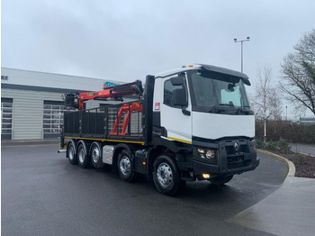 משאית צד נופל/ שטוחה, משאית מנוף Brand New Renault C440 Block Truck (5 axle): תמונה 1