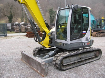 מיני מחפר Wacker Neuson EZ 80 z grajferjem: תמונה 2