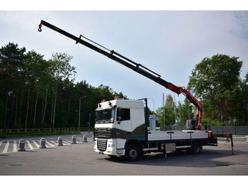 משאית צד נופל/ שטוחה, משאית מנוף DAF XF 105.410: תמונה 5 משאית צד נופל/ שטוחה, משאית מנוף DAF XF 105.410: תמונה 5