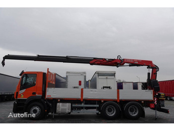 משאית צד נופל/ שטוחה IVECO