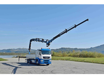משאית צד נופל/ שטוחה, משאית מנוף MAN TGS 26.480 * PK 27002 + JIB PJ060 + FUNK / 6x4: תמונה 2
