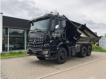 מזהיר Mercedes-Benz Arocs 2648 3 way Meiller tipper 6x4: תמונה 1